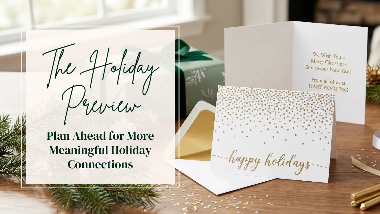 The Holiday Preview: Plan Early for More Meaningful Connections